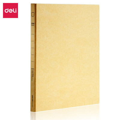 

Deli 59 Kraft paper durable long clip single yellow