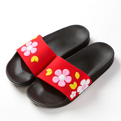 

Cool Coqui Sandals&Slippers Home Bathroom Bathing Sandals Red Bottom Pink Flowers 36 Codes CQ3798