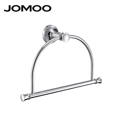 

JOMOO Vintage Style Настенные полотенцесушители Аксессуары для ванной комнаты латунный держатель для полотенец Вешалка для полотенец хромированная медь