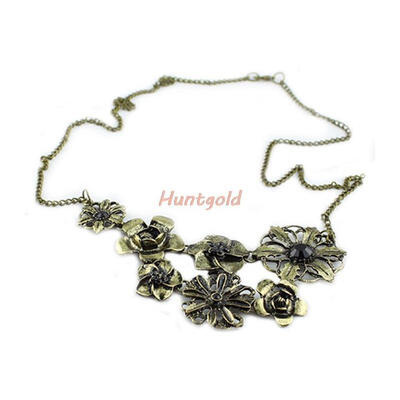 

Новый бронзы год сбора винограда ожерелья цепи Подвеска для женщин Lady Девушка Ретро Великолепный горный свитер ожерелья