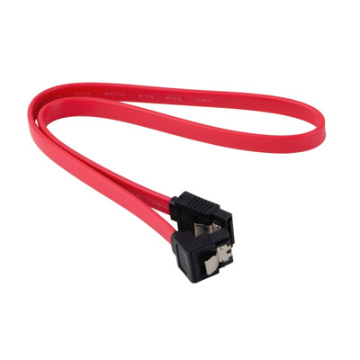 

SATA ATA RAID DATA HDD Hard Drive Signal Cable Straight-Right Angle New