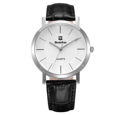 

bestdon bd98105g мужской модной водонепроницаемый кварцевые запястье часы (черный + серебряных + белый).