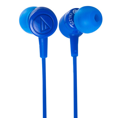 

Audio-Technica ATH-CKL220 In-Ear Headphones with Mic Blue