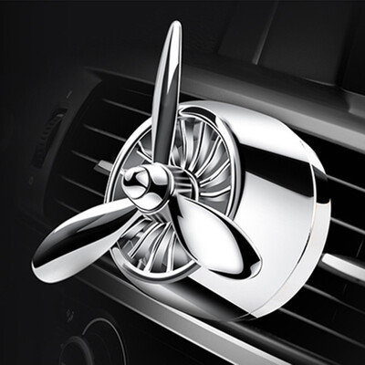 

Di Galen car perfume car supplies air conditioning air outlet aromatherapy car perfume clip fan air force three perfume seat ornaments pendant in addition to odor air fresh bright silver
