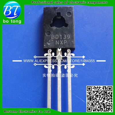 

BD139 BD140 Each 10pcs Transistor TO-126 NPN PNP 80V 15A TO126 Silicon Triode Transistor 20Pcslot