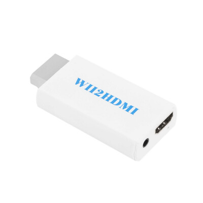 

НОВЫЙ Wii к HDMI 480p адаптер конвертер Wii2hdmi 3,5 мм аудио Коробка Wii-ссылку