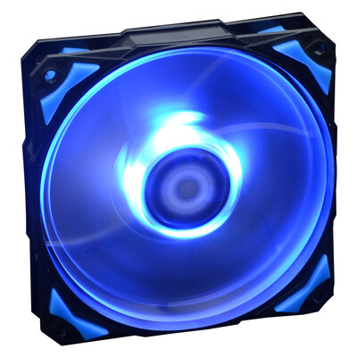 

ID-COOLING PL-12025-B LED Blu-ray высокопроизводительный вентилятор шасси 800-2200 контроль температуры с ударной площадкой