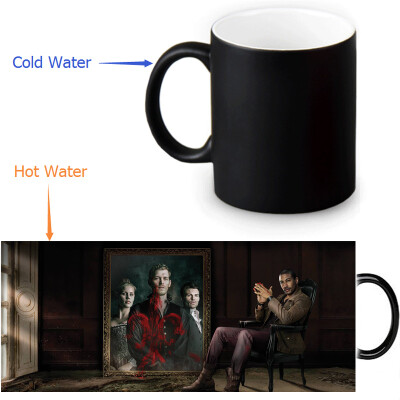 

The Originals 350ml12oz Heat Reveal Mug Color Change Coffee Cup Sensitive Morphing Mugs Magic Mug Milk Tea Cups