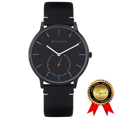 

BRIGADA Швейцарские часы для мужчин, Nice Fashion Cool Black Quartz Мужские часы