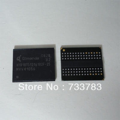 

10pcslot QIMONDA HYB18T512161B2F-25 Memory particles