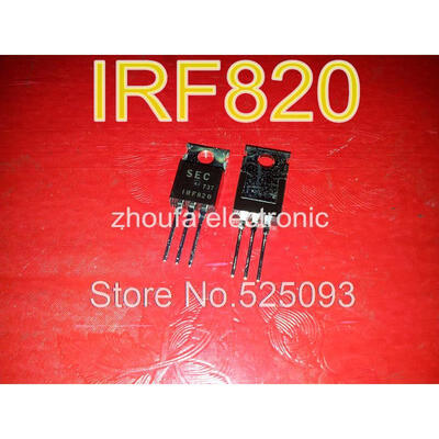 

20pcs/lot IRF820 TO220