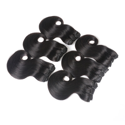

Malaysian Body Wave Virgin Hair 8" 6 Bundles50g Body Wave Human Hair Weave