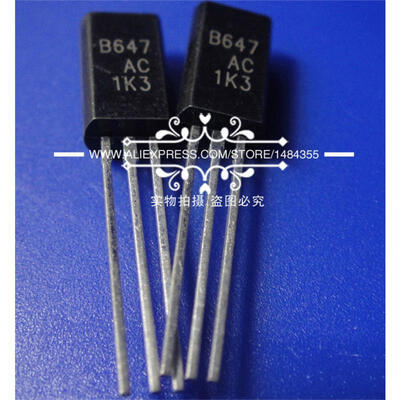 

100pcslot free shipping 2SB647 B647 TO-92L Transistor