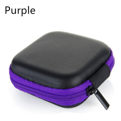 

Cntomlv 1Pc Storage Bag Case For Earphone EVA Headphone Case Container Cable Earbuds Storage Box Pouch Bag Holder