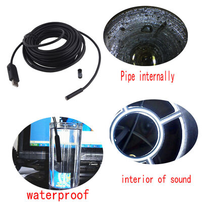 

15 6led USB - водонепроницаемый эндоскоп borescope змея инспекции мвт на камеру