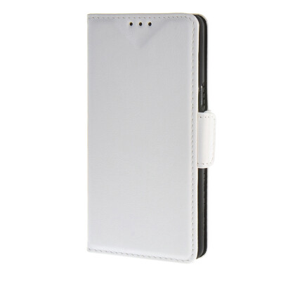 

MOONCASE Samsung Galaxy A5 Case Oil Skin Leather Card Flip Wallet Slot Bracket Back Case Cover White