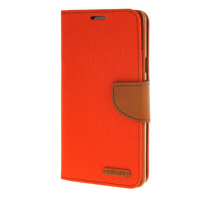 

MOONCASE Galaxy Note A7 , Leather Flip Wallet Card Holder Pouch Stand Back ЧЕХОЛ ДЛЯ Samsung Galaxy A7 Orange