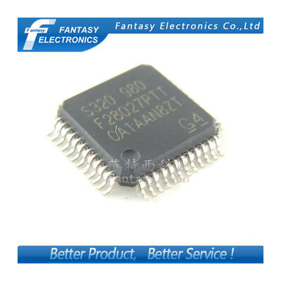 

5PCS TMS320F28027PTT TQFP TMS320F28027 F28027PTT DSP new&original free shipping