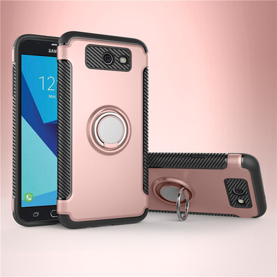 

Samsung Galaxys J7 20162017 Armor Car Magnetic Suction Ring Bracket Silicon TPU Hard PC Phone Case