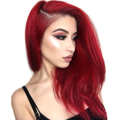 

Nami Hair Brazilian Red Color Human Hair 4 Bundles 12"-26 Brazilian Straight Hair Free Shopping By DHL