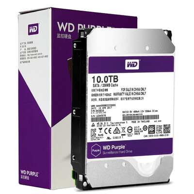 

Western Digital WD Purple Disk 10TB SATA6Gbs 256M Monitoring Hard Disk WD100EJRX