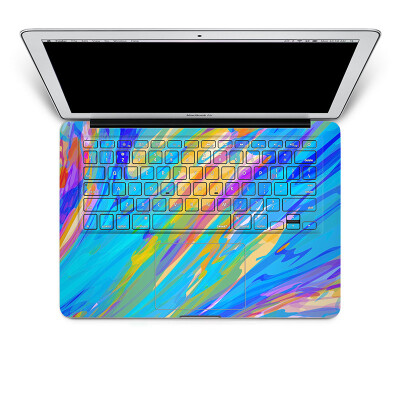 

GEEKID@Macbook Pro 13 decal keyboard sticker Blue keyboard cover sticker full decal keyboard sticker