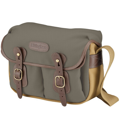 

Букингем (Биллингем) Хэдли Маленькая классическая серия сумки для плечевой сумочки на машине с двумя зеркальными вспышками (серая зеленая сторона карты / шоколадный цветной нейлоновый)