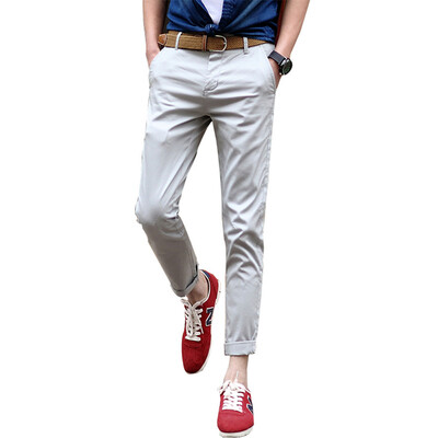 

(MSEK) XK3157 men's casual pants men's Korean version of Slim casual pants nine pants pants men's card 33