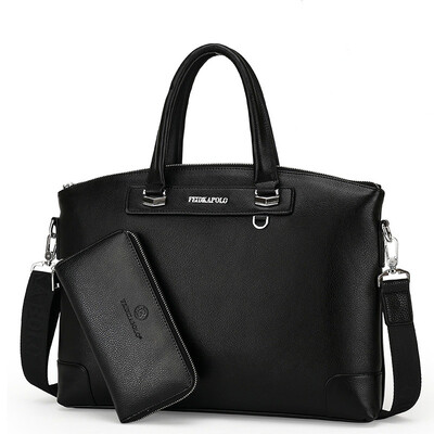 

Fashion Mens Leather Business Bags Briefcase Messenger Shoulder Bags Bags & Wallets B-fdk3326