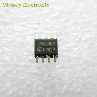 

10PCS/Lot 24C64 AT24C64 24c64 SMD Chip Memory SOP-8 Wholesale Electronic Brand New