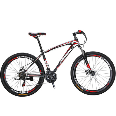 

Eurobike X1 Mountain Bike 275 Shimano 21 Speed Bicycle Front Suspension MTB