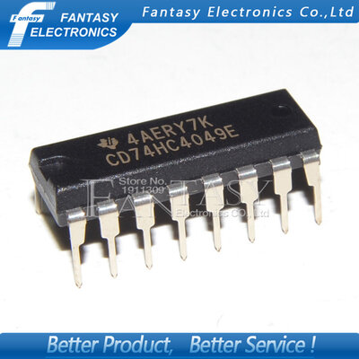 

10PCS CD74HC4049E DIP16 CD74HC4049 DIP 74HC4049 new and original IC free shipping