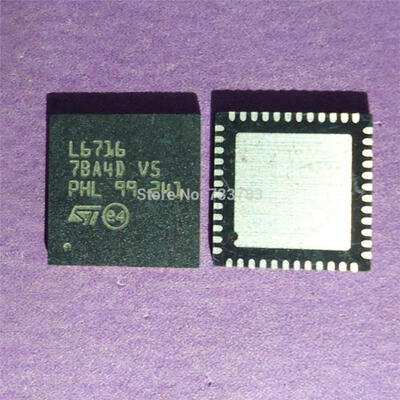 

2pcs/lot L6716TR L6716 2/3/4 phase controller with embedded drivers