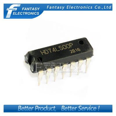 

5PCS HD74LS00P DIP14 HD74LS00 DIP SN74LS00N 74LS00 new&original IC free shipping