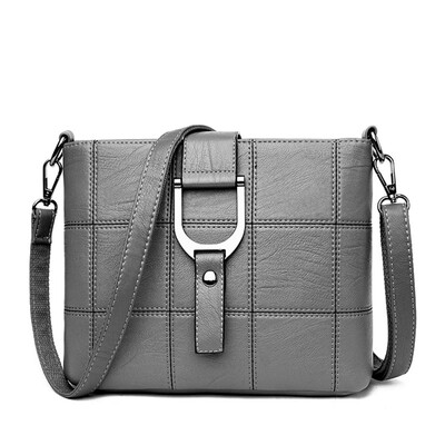 

PU Cuir Femmes Sac À Main Deux Pièces Femelle Épaule Sac Filles Messenger sac Casual Femmes Sac