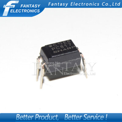 

50PCS PC817C DIP4 PC817-C DIP PC817 C new and original IC free shipping