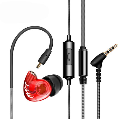 

DM300 In-Ear Headphones Subwoofer Trend Music Phone Anti-slip Headphone Plug HIFI MP3 Noise Reduction Sports Headphones