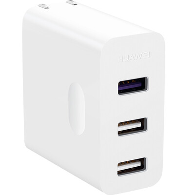 

Huawei HUAWEI multi-port charger three-port output supports SuperCharge fast charging white for Huawei Mate20P20 series&other CP58S