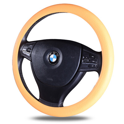 

Antarctic Nanjiren car steering wheel cover silicone steering wheel cover car handle set four seasons universal black