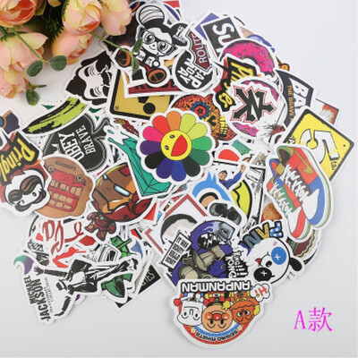 

100 PCS Mixed Stickers for Laptop Luggage Car Bicycle Motorcycle Skateboard Phone Home Decor Decal Graffiti Waterproof Sticker