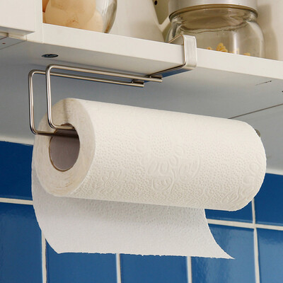 

Ou Runzhe paper towel rack kitchen economic version stainless steel cabinet paper towel rack
