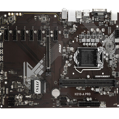 

Материнская плата MSI H310-A ​​PRO (Intel H310 / LGA 1151)