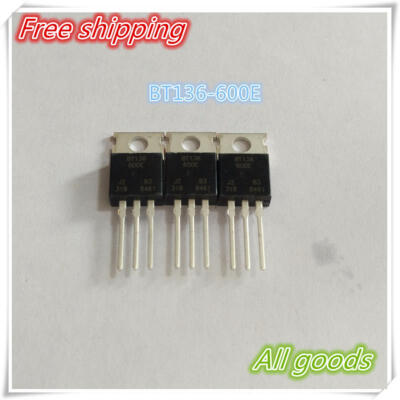 

10PCS BT137-600E TO-220 BT137-600 BT137 Triacs logic level 600v 8A