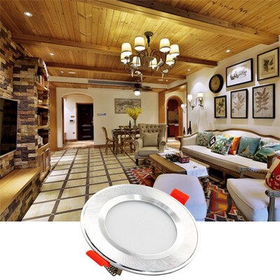 

Светодиодные лампы Светодиодная лампа подсветки 7W Теплый белый 110V 220V LED Встраиваемый светодиодный прожектор