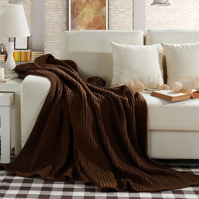 

Yisida YISIDA waffle knitted towel was office lunch air conditioning was on white 180 200cm