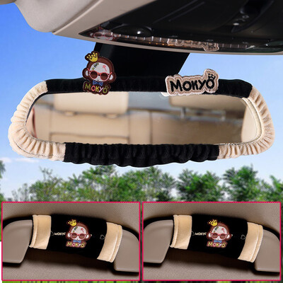 

Crown monkey car tissue box cover car interior decoration cartoon beige HGH-04C