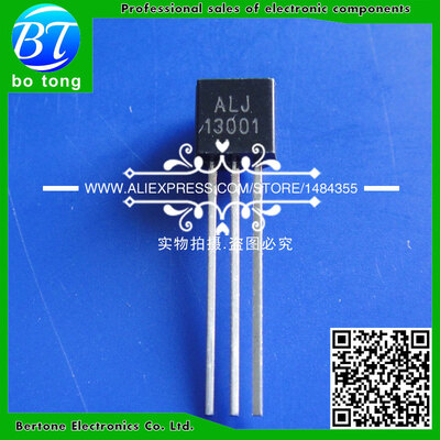 

Free Shipping 1000PCS 13001 MJE13001 TO-92 600V 02A NPN Transistor