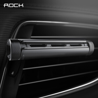 

ROCK Car Духи Автомобиль Духи Воздушный выход Аромат Украшение Дезодорант Aroma Stick Темно-серый