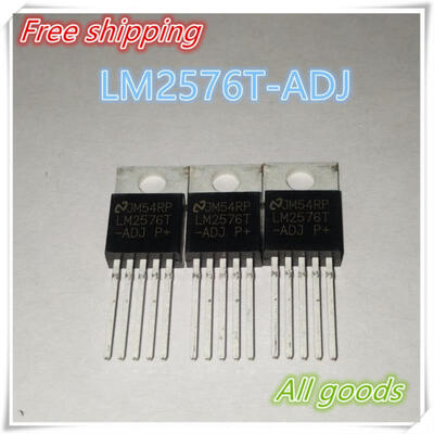 

Free Shipping 50 PCS LM2576T-ADJ TO-220 LM2576T LM2576 SIMPLE SWITCHER 3A Step-Down Voltage Regulator