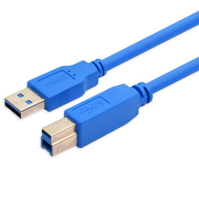 

Yamazawa SAMZHE UK-830 USB30 high-speed printer data cable A public to B public AM BM side of the mobile hard disk box data cable 3 meters